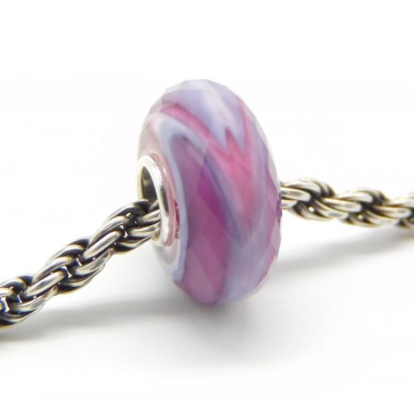 Blueberry Crush Fractal - Elfbeads Glas - Originalfoto